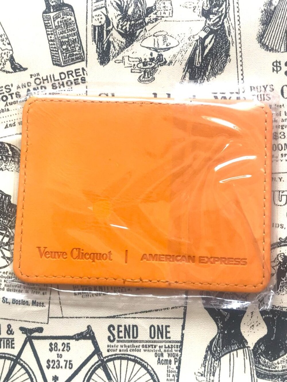NEW Veuve Clicquot Card Case Wallet American express rare